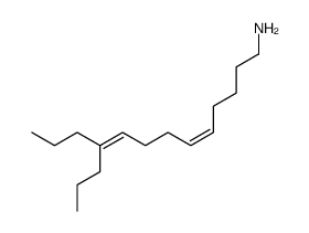 (Z)-10-propyltrideca-5,9-dien-1-amine结构式