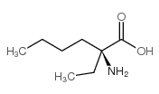 Norleucine, 2-ethyl- Structure