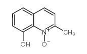 8-羟基-2-甲基喹啉 1-氧化物结构式