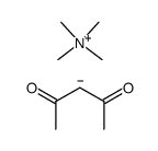 tetramethylammonium acetylacetonate Structure
