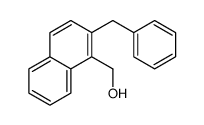 (2-benzylnaphthalen-1-yl)methanol Structure