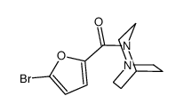 (5-bromofuran-2-yl)-(1,4-diazabicyclo[3.2.2]nonan-4-yl)methanone Structure