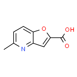 5-甲基呋喃并[3,2-b]吡啶-2-羧酸盐酸结构式