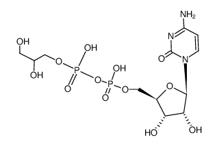 cytidine diphosphate glycerol structure