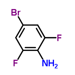 4-溴-2,6-二氟苯胺结构式