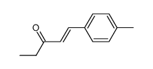 1-(p-tolyl)pent-1-en-3-one Structure