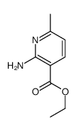 2-氨基-6-甲基烟酸乙酯结构式