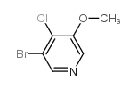 3-Bromo-4-Chloro-5-Methoxypyridine Structure