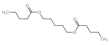 Pentanoic acid, 1,5-pentanediyl ester (9CI) structure