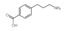 4-(3-aminopropyl)benzoic acid Structure