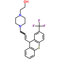 氟哌噻吨结构式