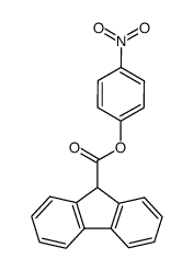 p-nitrophenyl fluorene-9-carboxylate结构式