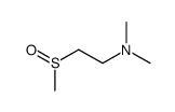 N,N-dimethyl-2-(methylsulfinyl)ethylamine Structure