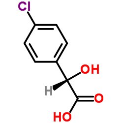 L-对氯扁桃酸结构式