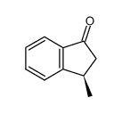 (-)-(R)-3-methyl-1-indanone Structure
