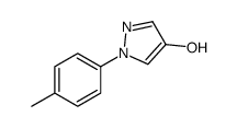 1-对甲苯-1H-吡唑-4-醇结构式