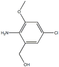 (2-Amino-5-chloro-3-methoxy-phenyl)-methanol Structure
