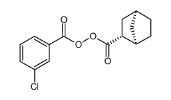 exo-(2-norbornyl)formyl m-chlorobenzoyl peroxide Structure