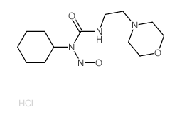 1-cyclohexyl-3-(2-morpholin-4-ylethyl)-1-nitroso-urea Structure