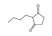 1,3-Cyclopentanedione, 2-butyl- structure
