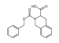 2-[(苄氧基)羰基]-1,2,3,4-四氢异喹啉-3-羧酸结构式