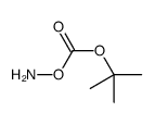 Hydroxylamine,O-[(1,1-dimethylethoxy)carbonyl]- Structure