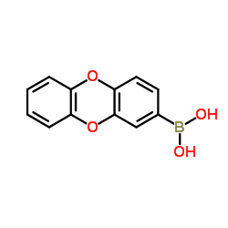 dibenzo[b,e][1,4]dioxin-2-ylboronic acid Structure