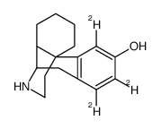 N-Desmethyl Dextrorphan-d3结构式