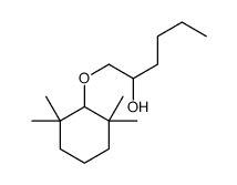1-(2,2,6,6-tetramethylcyclohexyl)oxyhexan-2-ol结构式