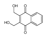 2,3-bis(hydroxymethyl)naphthalene-1,4-dione Structure