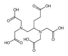 4,5-bis[bis(carboxymethyl)amino]pentanoic acid Structure