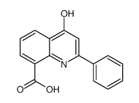 4-oxo-2-phenyl-1H-quinoline-8-carboxylic acid Structure