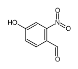 4-羟基-2-硝基苯甲醛结构式