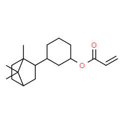 3-异冰片基环己基丙烯酸酯结构式