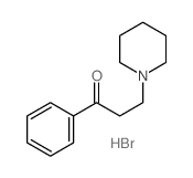 1-phenyl-3-(1-piperidyl)propan-1-one结构式