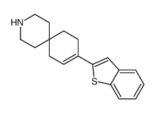 9-苯并[b]噻吩-2-基-3-氮杂螺[5.5]-8-十一烯结构式