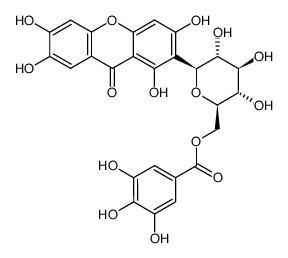 mangiferin 6'-O-gallate结构式