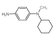 N-(4-aminophenyl)-N-cyclohexyl-N-methylamine Structure