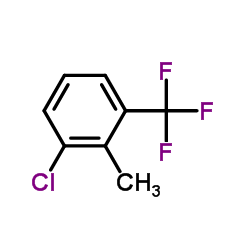 1-氯-2-甲基-3-(三氟甲基)-苯结构式