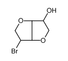 6-bromohexahydrofuro[3,2-b]furan-3-ol Structure