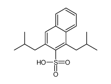 diisobutylnaphthalene-2-sulphonic acid Structure