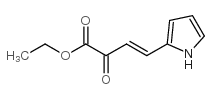 ethyl 2-oxo-4-(1H-pyrrol-2-yl)but-3-enoate Structure