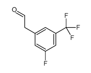 2-[3-fluoro-5-(trifluoromethyl)phenyl]acetaldehyde Structure