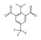 N,N-dimethyl-2,6-dinitro-4-(trifluoromethyl)aniline Structure