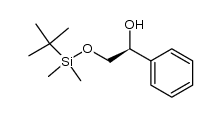 (S)-2-((tert-butyldimethylsilyl)oxy)-1-phenylethanol Structure