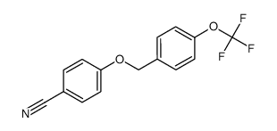 4-((4-(Trifluoromethoxy)Benzyl)Oxy)Benzonitrile Structure