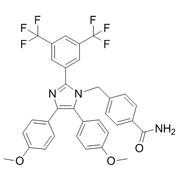 凋亡激活因子VII,热休克蛋白70(Hsp70)抑制剂结构式