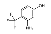 3-amino-4-(trifluoromethyl)phenol结构式