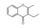 3-ethyl-2-methylchromone结构式