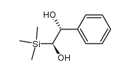 anti-2-Hydroxy-2-phenyl-1-trimethylsilyl ethanol Structure